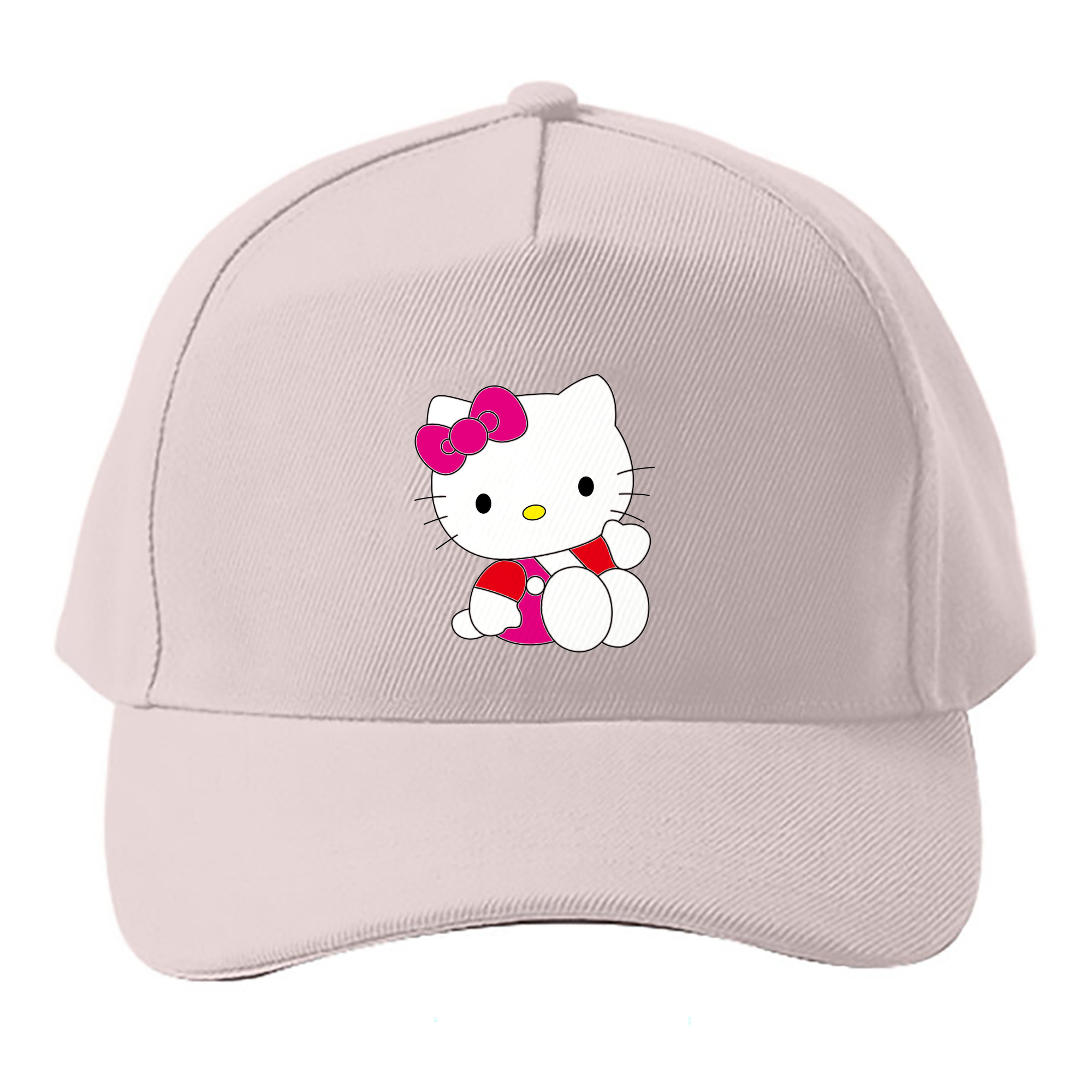 （画像用） Hello Kitty ハローキティ ベースボールキャップ 綿100％ 男女兼用 帽子 スポーツ